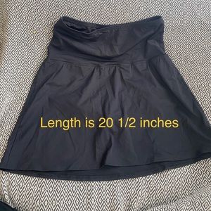 Lands’ End high waisted swim skirt, size 16